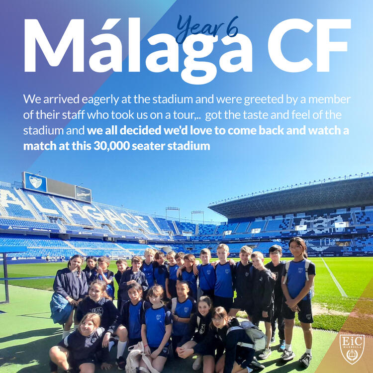 Year 6 Trip to Málaga CF Stadium