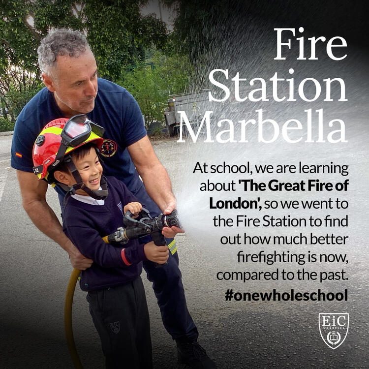 Year Two Visited the Fire Station in Marbella