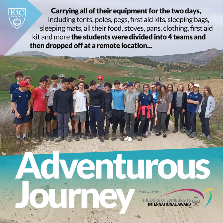Duke of Edinburgh Award students undertook their Qualifying Adventurous Journey