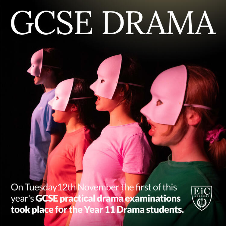 Year 11 Drama students presented their first GCSE practical drama examinations of the year